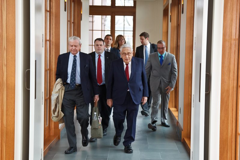 Kissinger Visits To Donate Papers Thumbnail