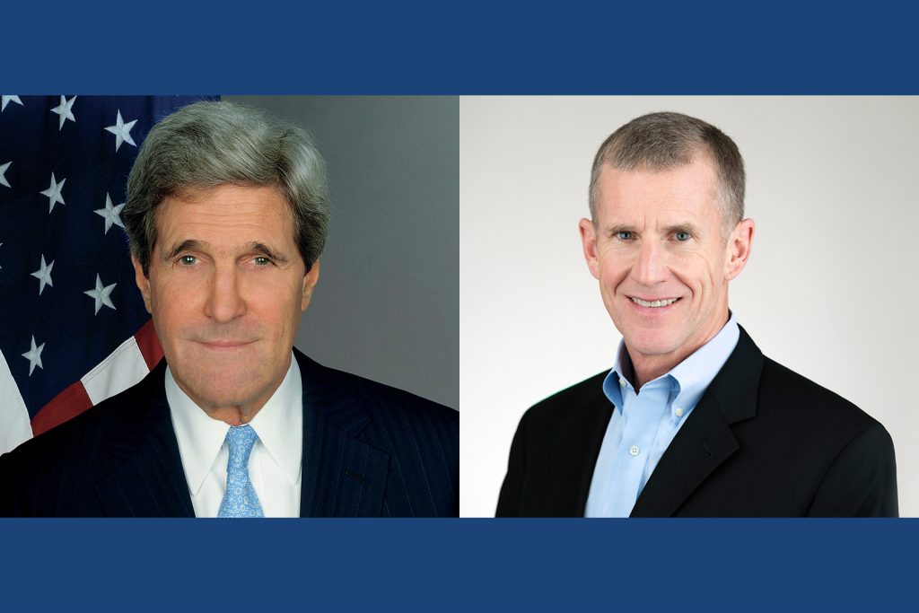 Sec. John Kerry and Gen. Stanley McChrystal