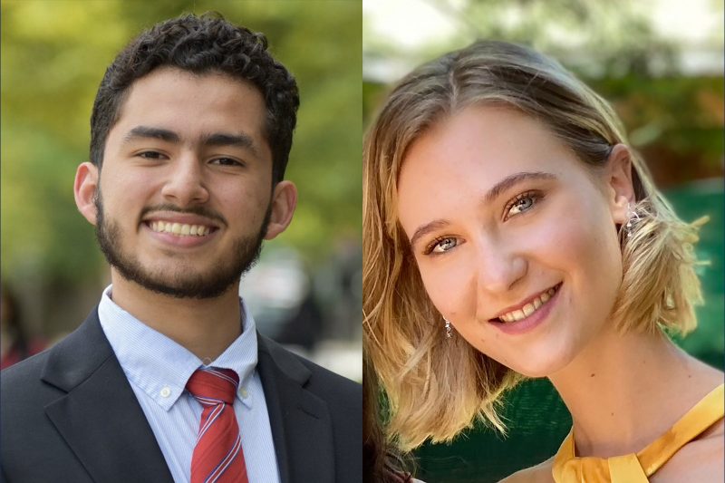Two Global Affairs majors awarded Davis Projects for Peace grants Thumbnail