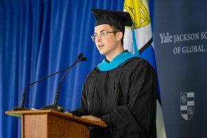 Jackson's first graduating class 'up to the task' for the challenges ahead  - Yale Jackson School of Global Affairs