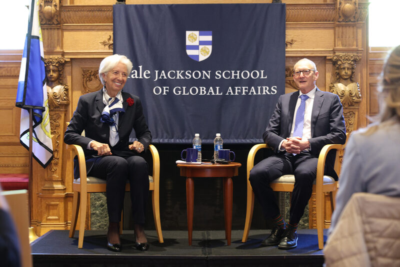 Lagarde challenges students to ‘be bold’ Thumbnail