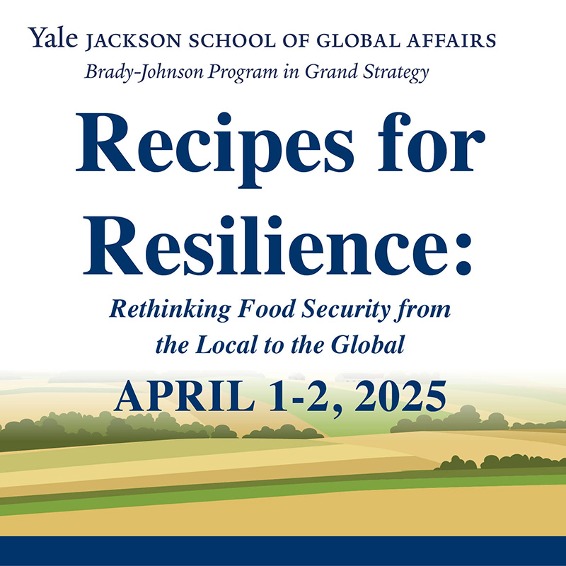 Recipes for Resilience: Rethinking Food Security from the Local to the Global Thumbnail