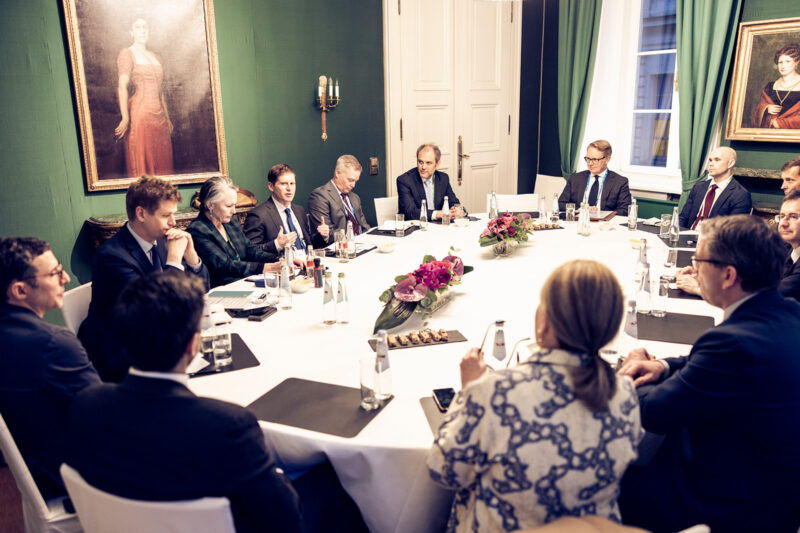 Blue Center convenes leaders at Munich Security Conference to address grey-zone challenges Thumbnail