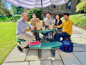 Marnix Amand and four students